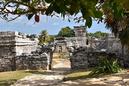 Print - Mayan Riviera, Mexico - Tulum Mayan Ruins 4