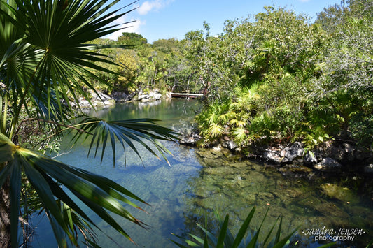 Print - Mayan Riviera, Mexico - Yal-ku Lagoon