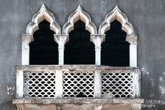 Print - Zanzibar, Tanzania - Ornate Window