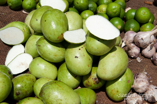 Print - Zanzibar, Tanzania - Fruit 2 in Market Stall in Stonetown