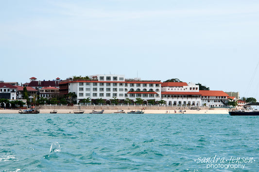 Print - Zanzibar, Tanzania - Stonetown Harbour