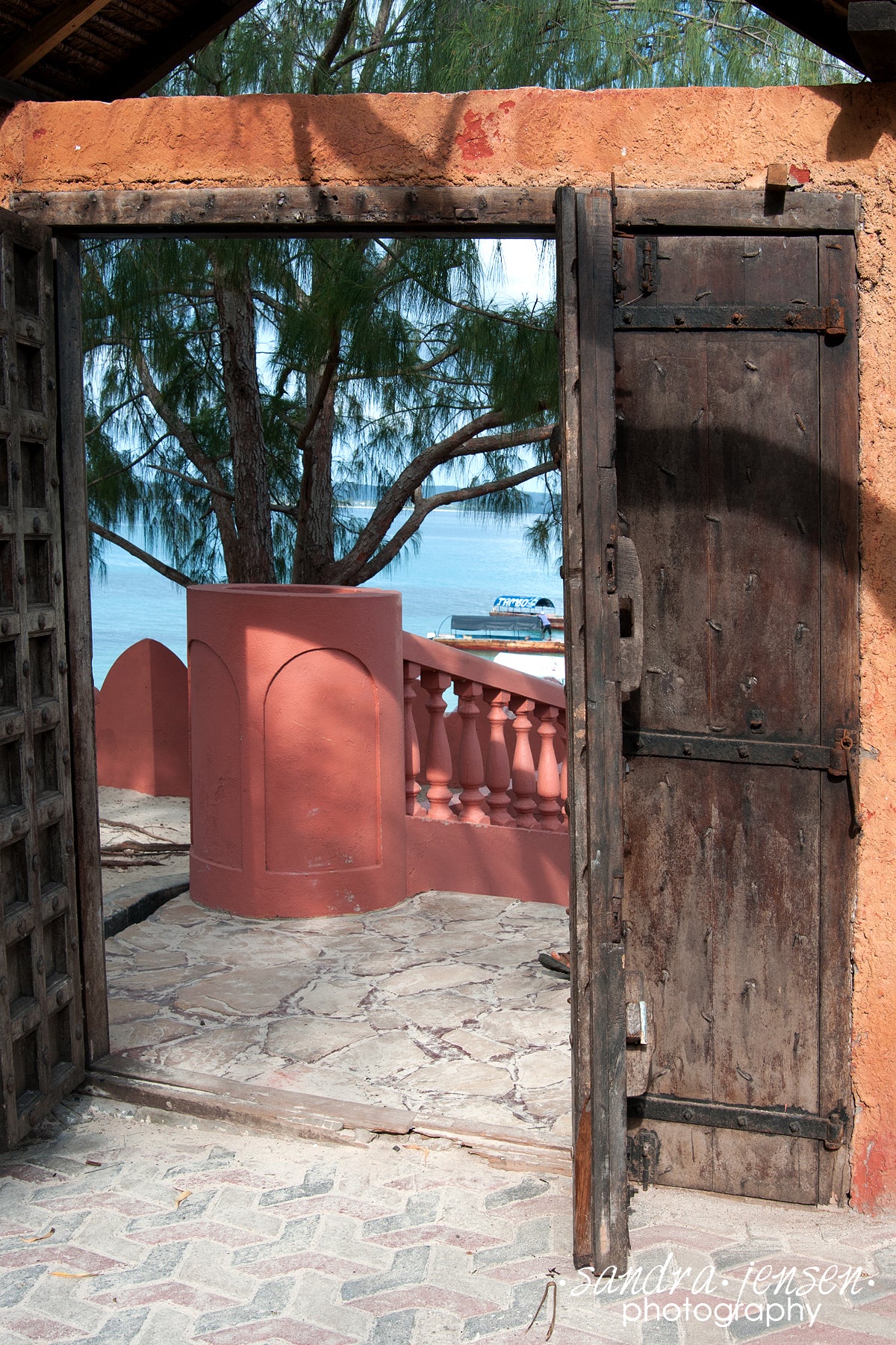 Print - Zanzibar, Tanzania - Changuu Island Door Entrance to Beach 2