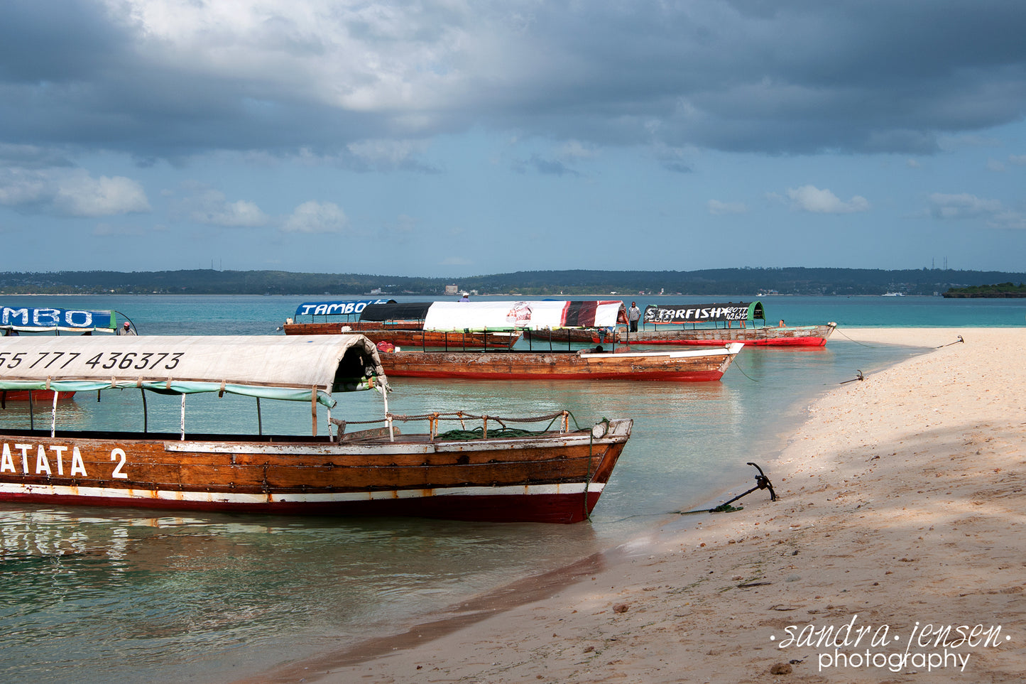 Print - Zanzibar, Tanzania - Changuu Island Beach