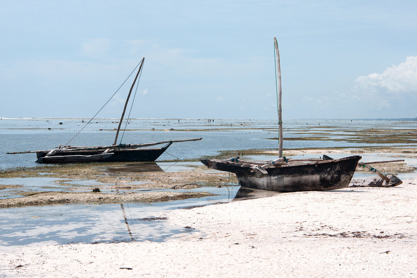 Print - Zanzibar, Tanzania - Matemwe Beach Boats 2