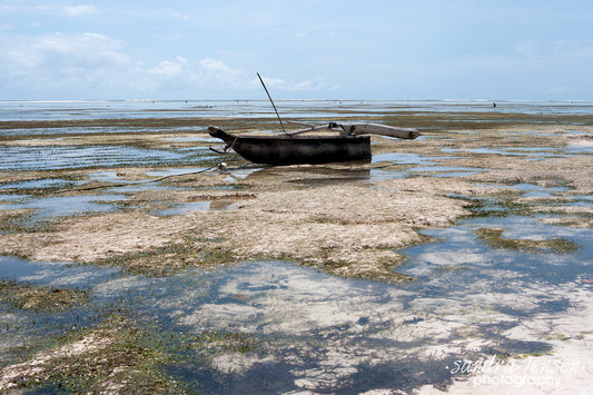 Print - Zanzibar, Tanzania - Matemwe Beach Boat 3