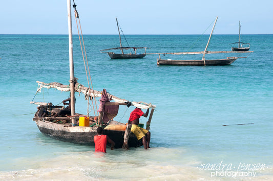Print - Zanzibar, Tanzania - Nungui Beach 1
