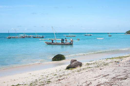 Print - Zanzibar, Tanzania - Nungui Beach 2