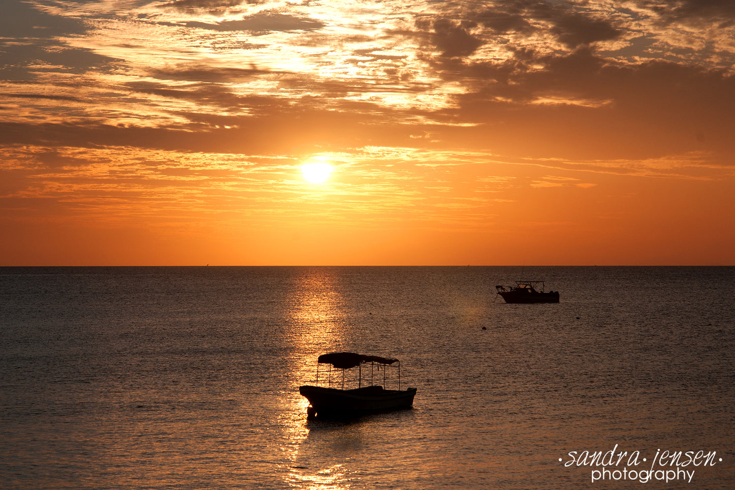 Print - Zanzibar, Tanzania - Nungui Beach Sunset