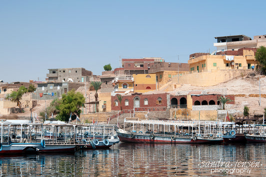 Print - Egypt - Aswan Harbour to Philae Temple 3