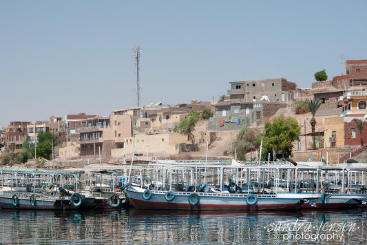 Print - Egypt - Aswan Harbour to Philae Temple 4