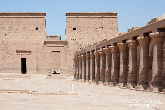 Print - Egypt - Aswan Philae Temple 6
