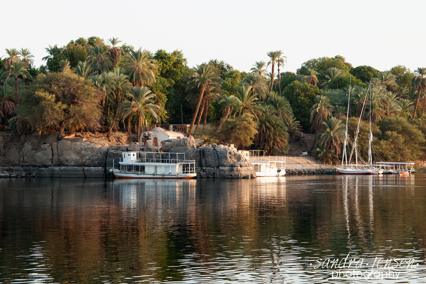 Print - Egypt, Aswan - The Nile