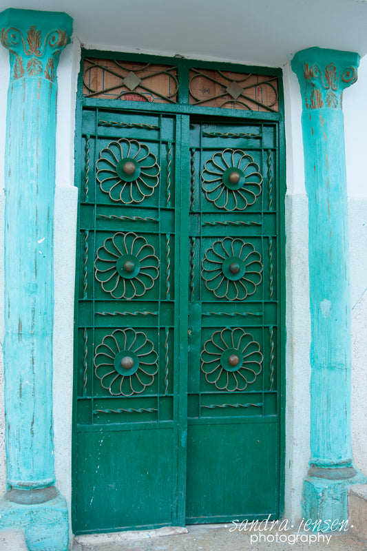 Print - Egypt, Aswan - Elephantine Island Door