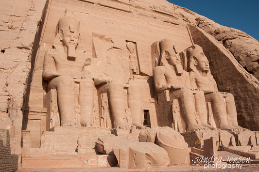 Print - Egypt, Aswan - Abu Simbel Temple