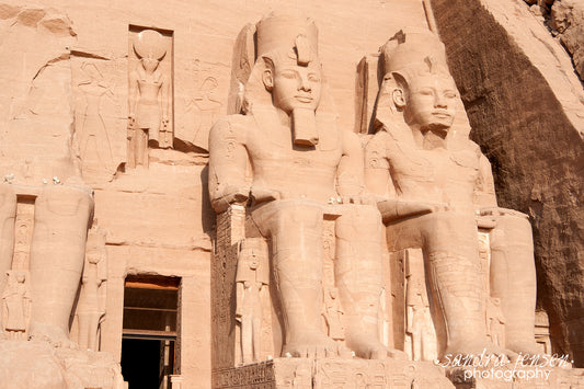 Print - Egypt, Aswan - Abu Simbel Temple 2