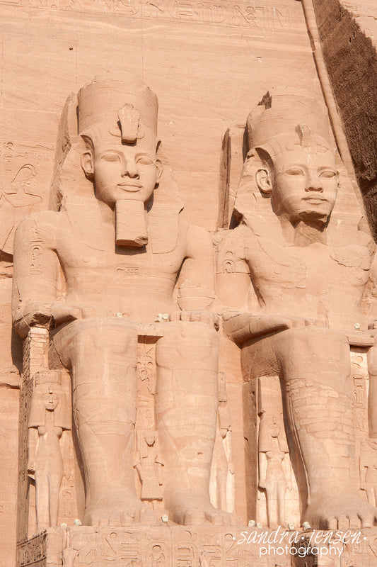 Print - Egypt, Aswan - Abu Simbel Temple 3