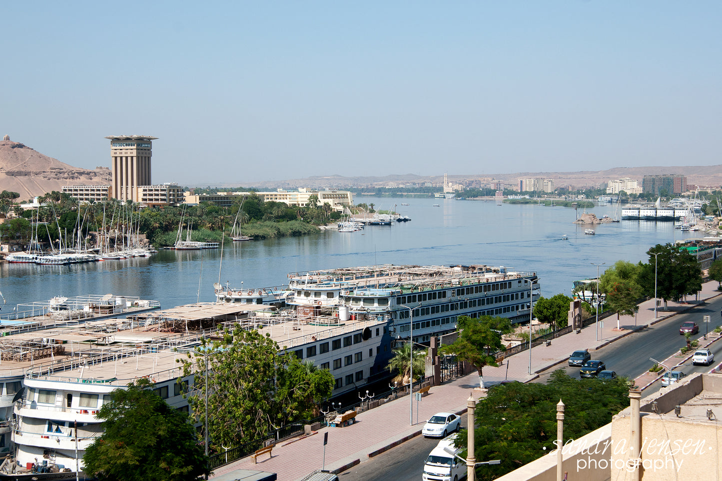 Print - Egypt, Aswan - The Nile