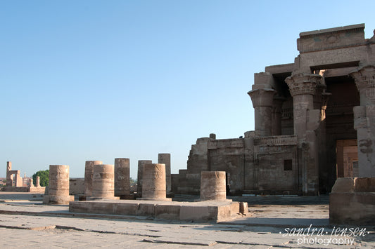 Print - Egypt, Aswan - Kom Ombo Temple