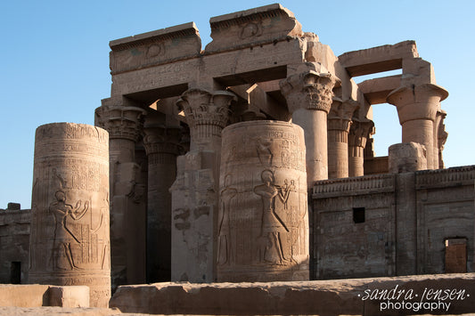 Print - Egypt, Aswan - Kom Ombo Temple 3