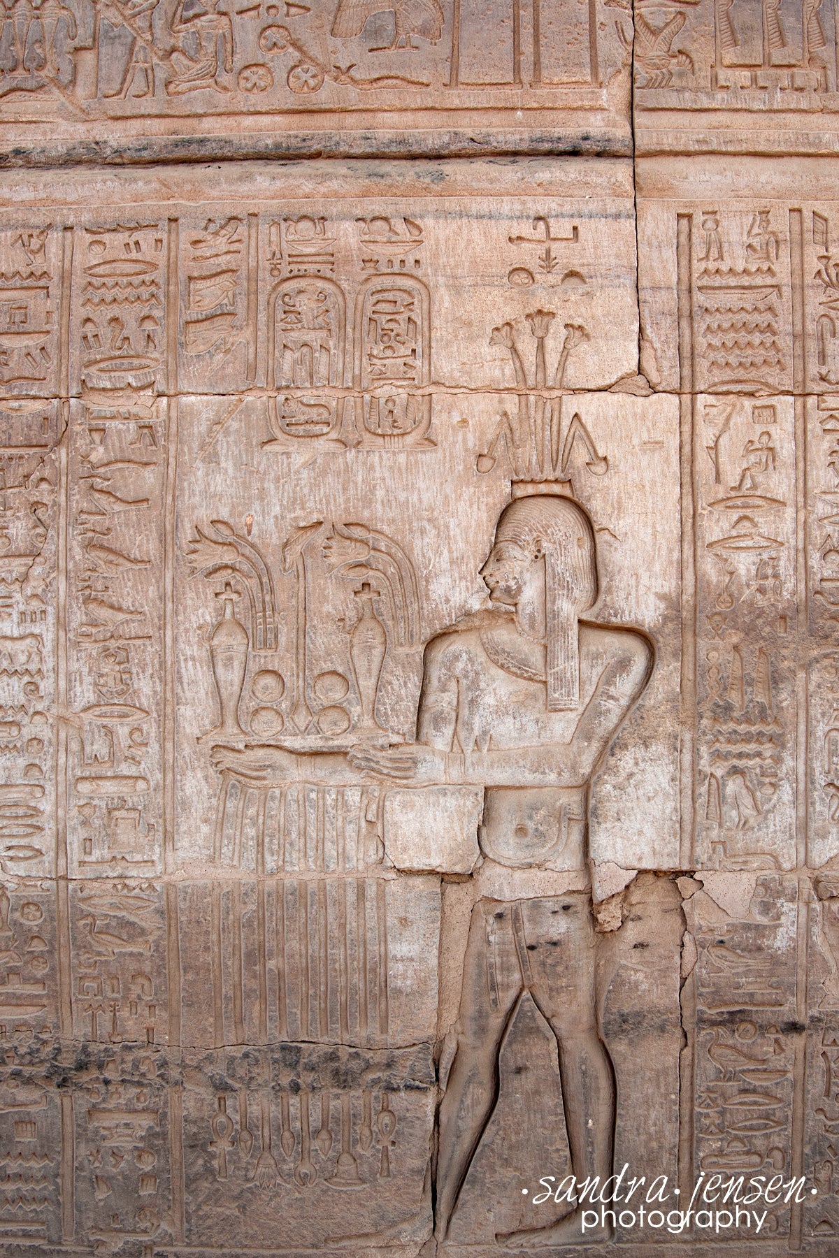 Print - Egypt, Aswan - Kom Ombo Temple 4