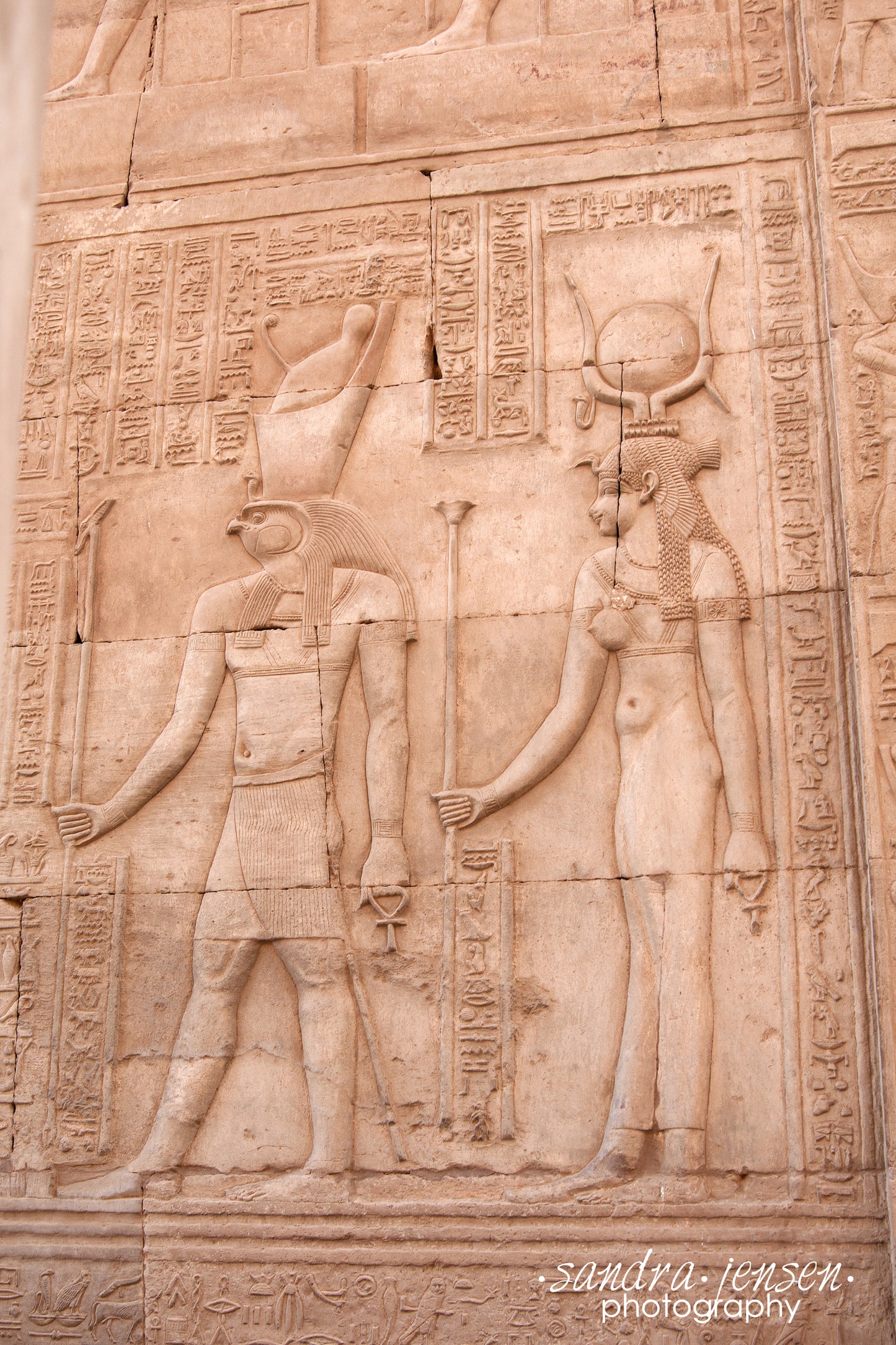 Print - Egypt, Aswan - Kom Ombo Temple 7