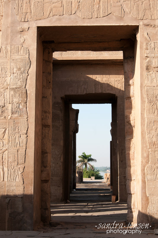 Print - Egypt, Aswan - Kom Ombo Temple 8