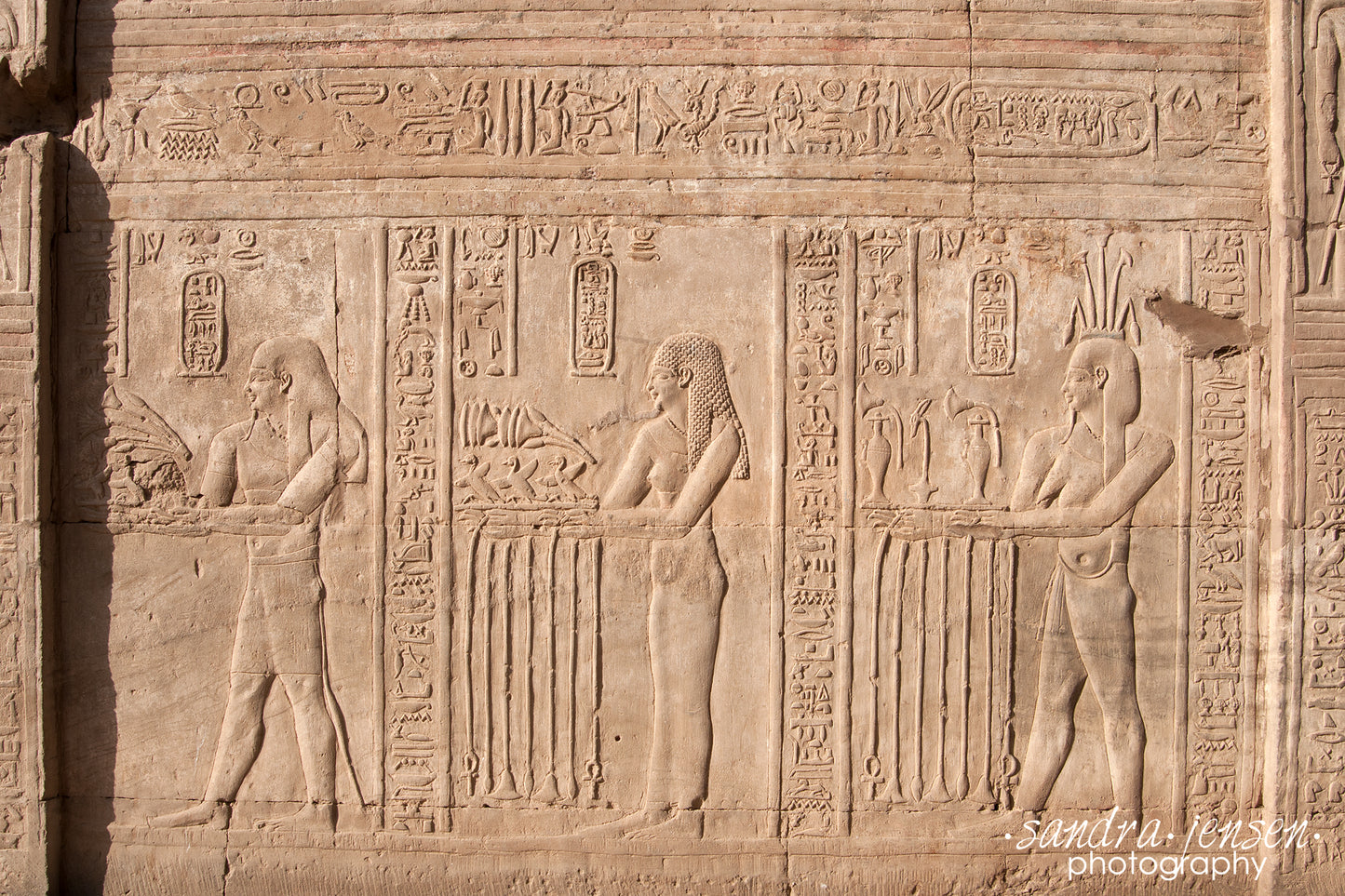 Print - Egypt, Aswan - Kom Ombo Temple 10