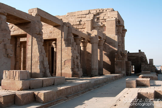 Print - Egypt, Aswan - Kom Ombo Temple 11