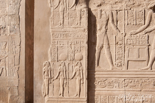 Print - Egypt, Aswan - Kom Ombo Temple 12