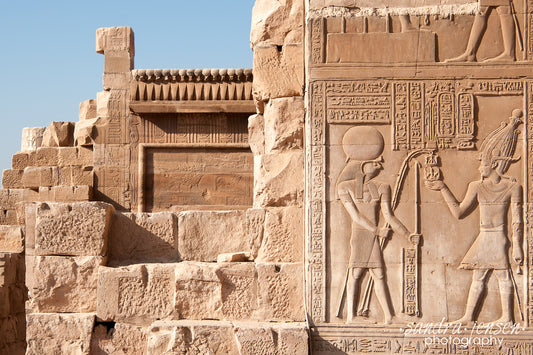 Print - Egypt, Aswan - Kom Ombo Temple 17