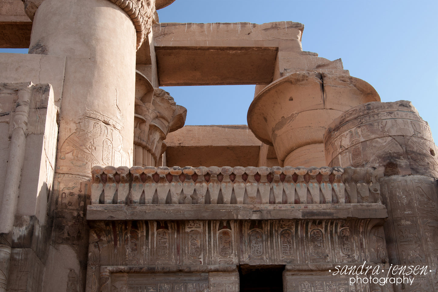 Print - Egypt, Aswan - Kom Ombo Temple 21