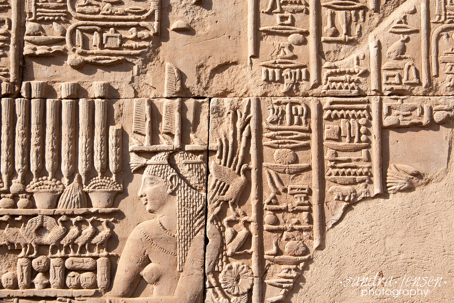 Print - Egypt, Aswan - Kom Ombo Temple 22