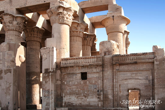 Print - Egypt, Aswan - Kom Ombo Temple 24