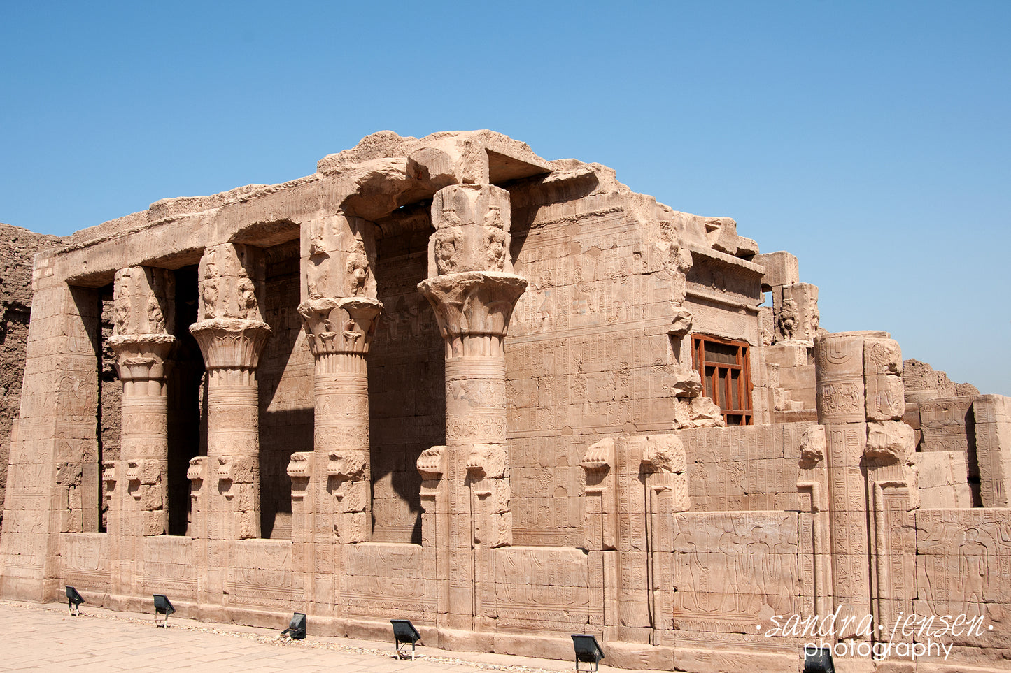 Print - Egypt, Aswan - Edfu Temple 2
