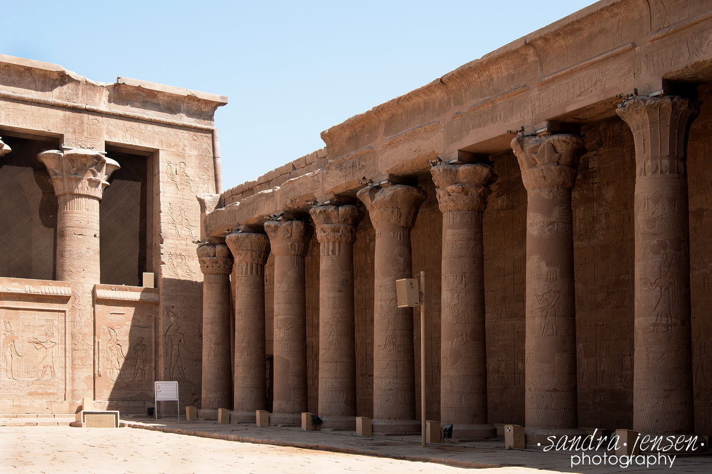 Print - Egypt, Aswan - Edfu Temple 6