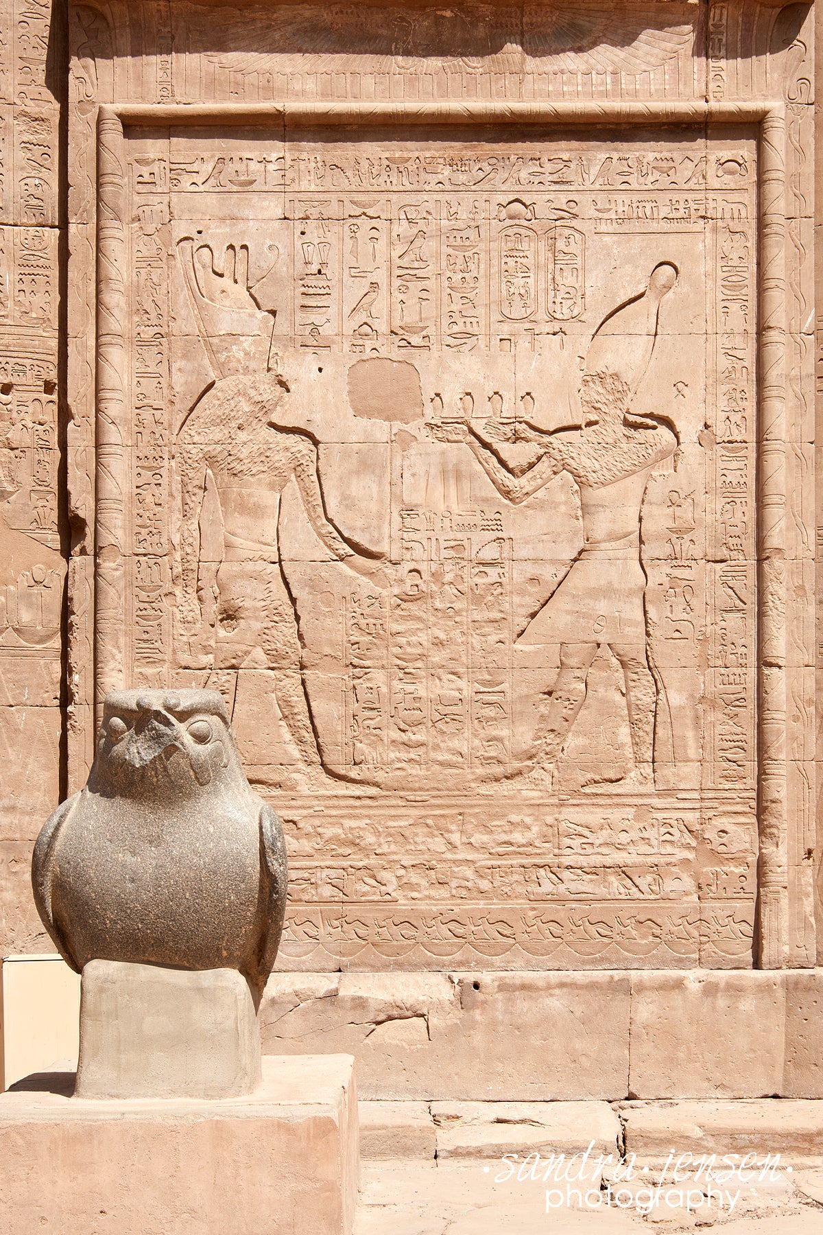 Print - Egypt, Aswan - Edfu Temple 7