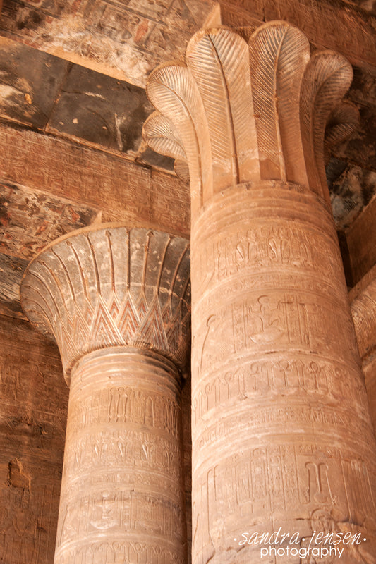 Print - Egypt, Aswan - Edfu Temple 8