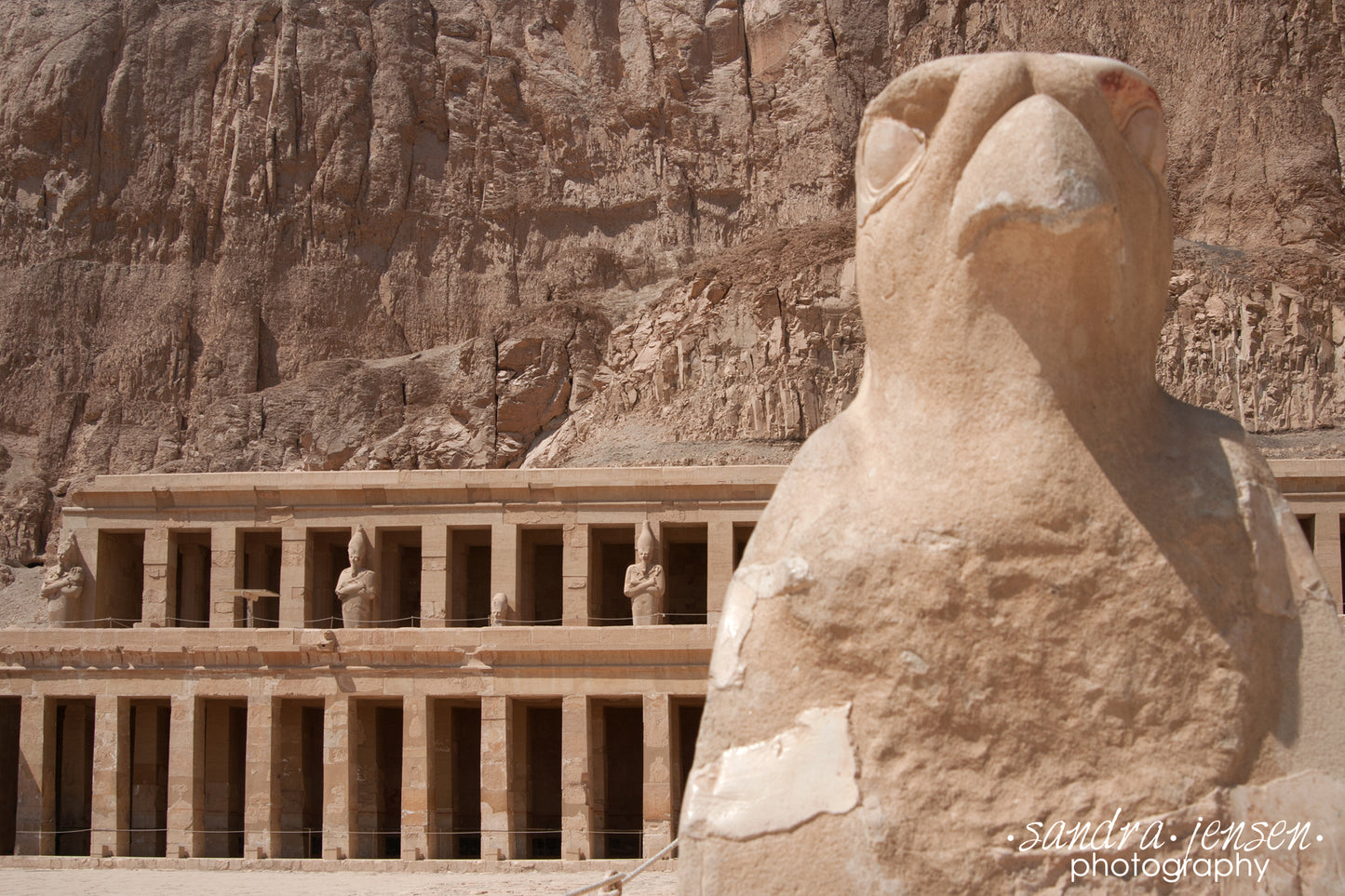 Print - Egypt, Luxor - Hatshepsuit Temple 3