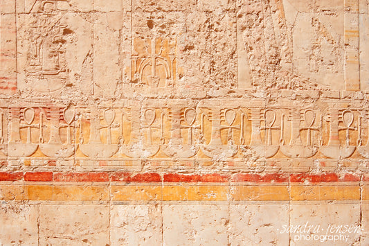 Print - Egypt, Luxor - Hatshepsuit Temple 10