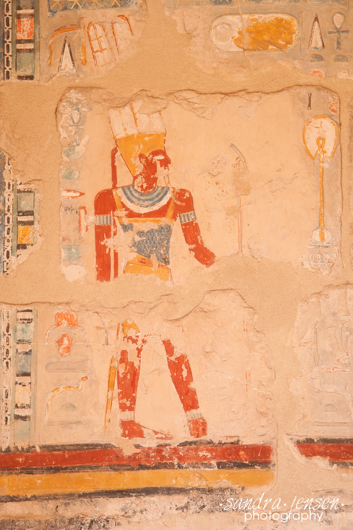 Print - Egypt, Luxor - Hatshepsuit Temple 12