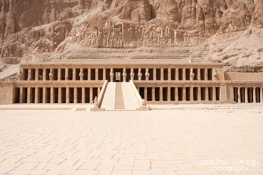 Print - Egypt, Luxor - Hatshepsuit Temple