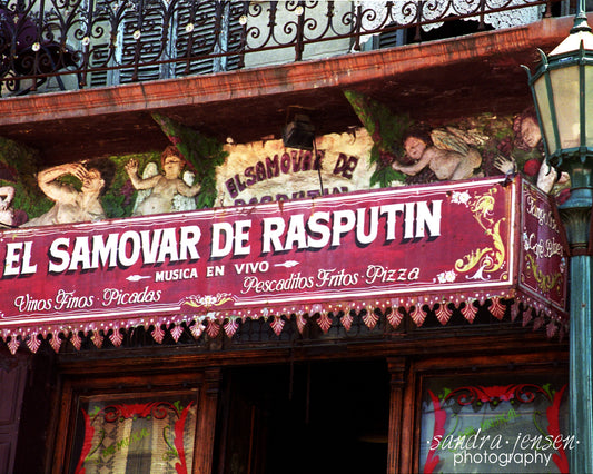 Print - La Boca, Argentina - "Rasputin"