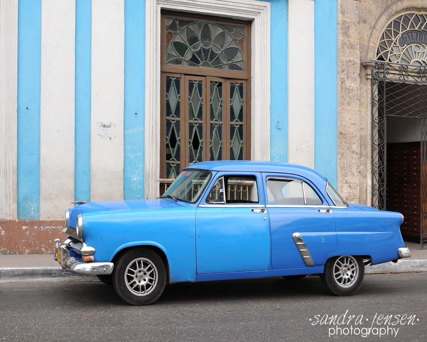 Print - Cuba "Vintage Car"