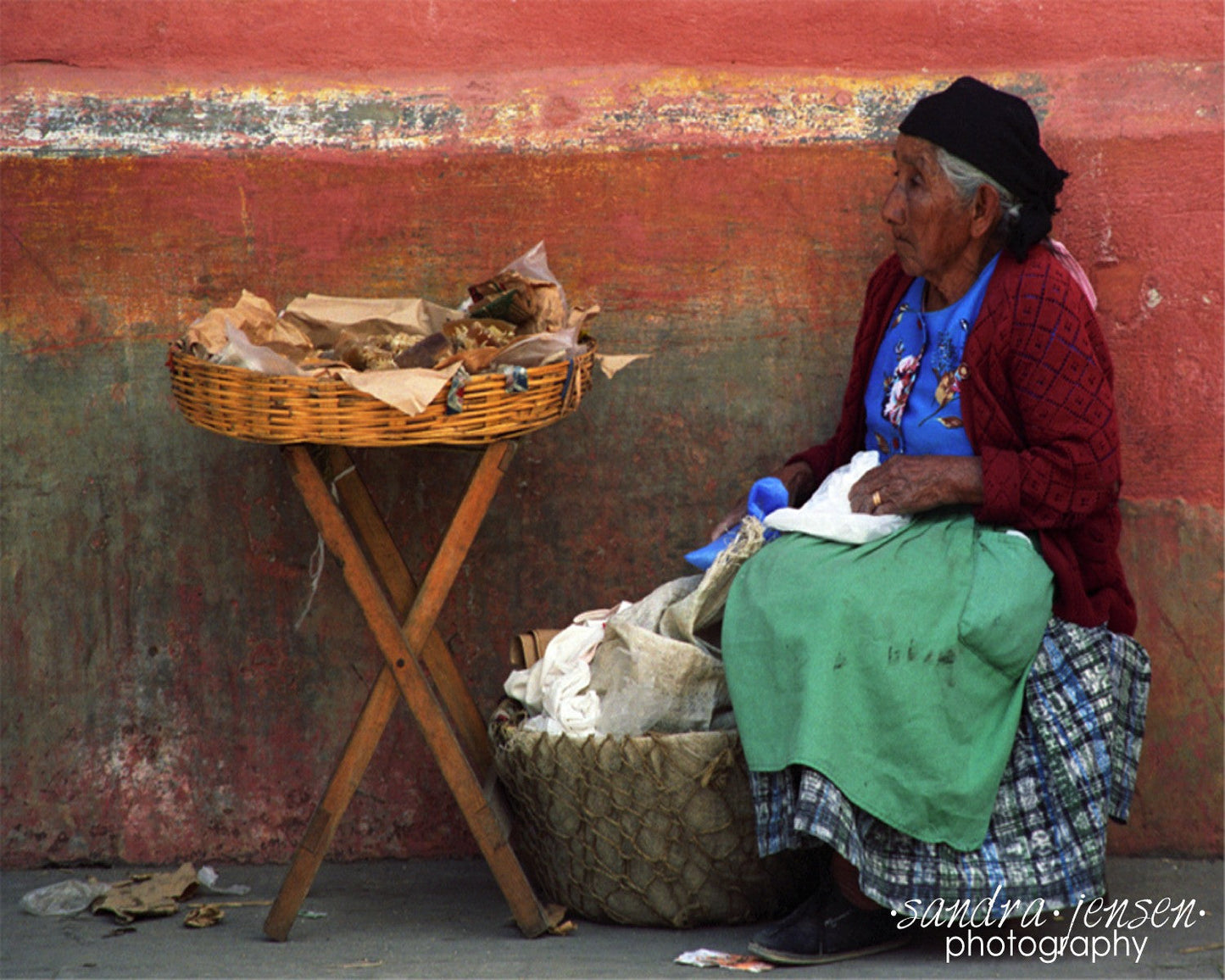 Print - Guatemalan "Woman Vendor"