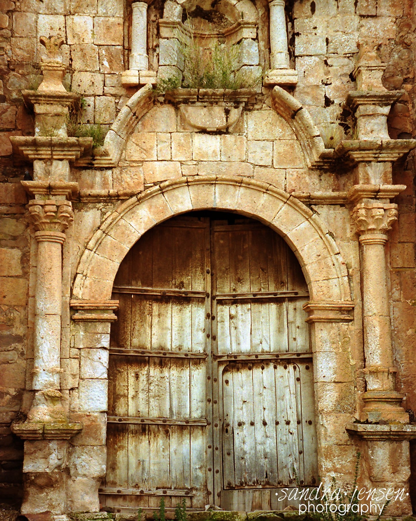 Print - Peru "Raqchi Church Door"