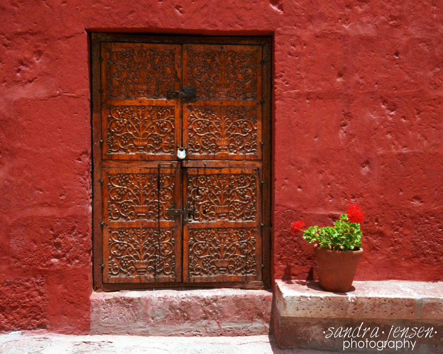 Print - Santa Catalina Red Door